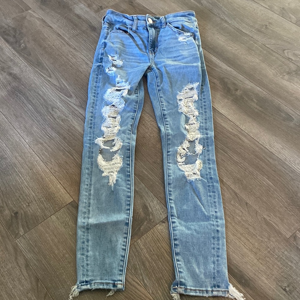 American Eagle Hi-Rise Jeggings, Size 2